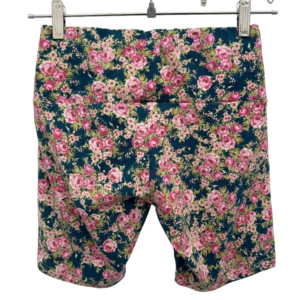 AFRM Floral Biker Shorts Size XS 24W New NWOT AEB027860 - Picture 2 of 7